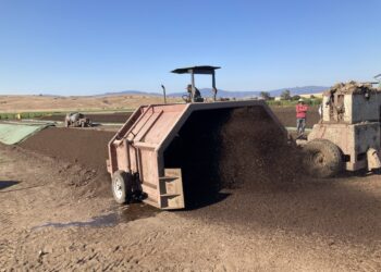Compost piles (Acres U.S.A.)