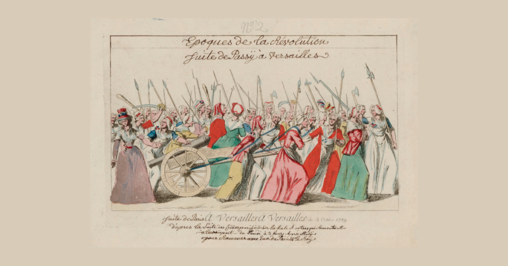 The Women’s Bread March, October 1789