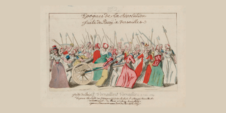 The Women’s Bread March, October 1789